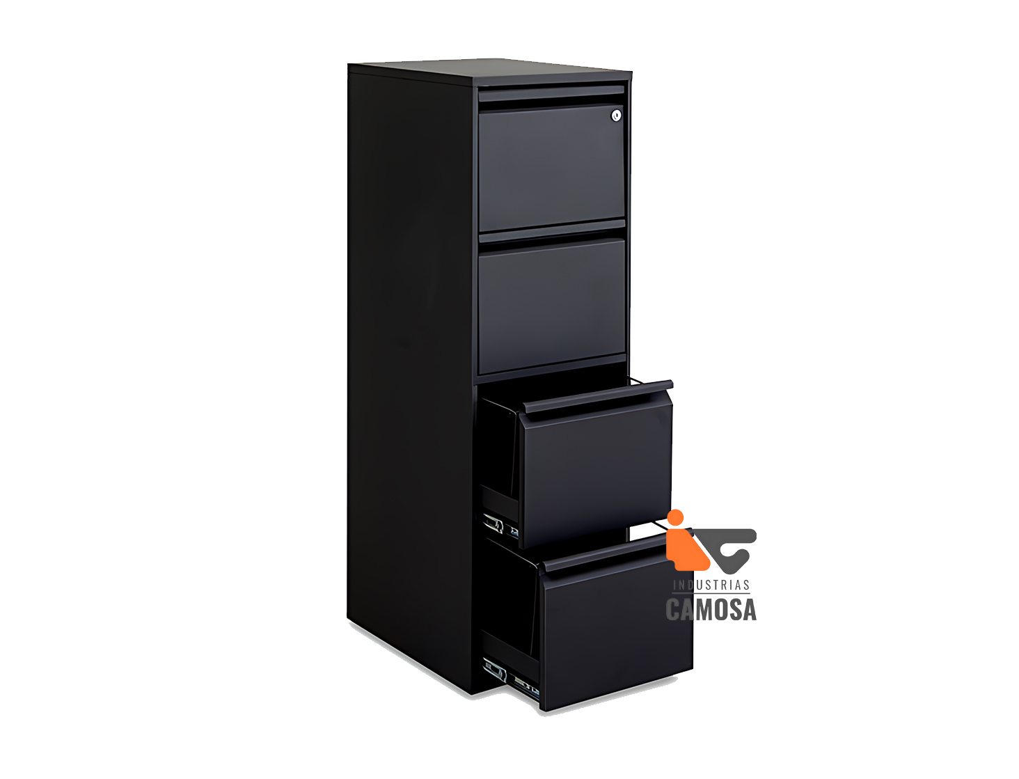 ARCHIVERO METALICO MARCA CAMOSA 4GAV NG 46X55X123 AC454 T/OFICIO