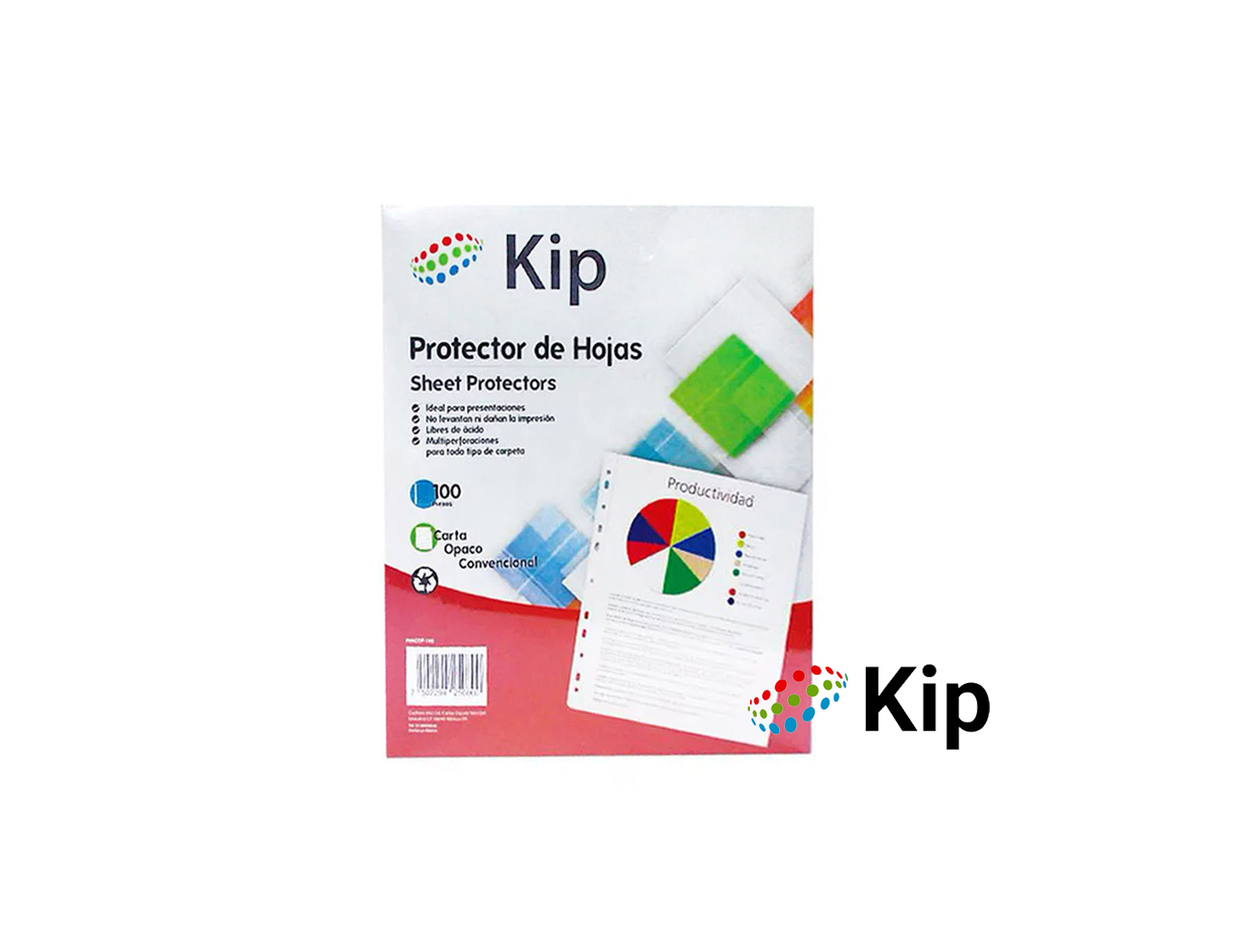 MICAS PROTECTORAS OPACAS 100 PIEZAS KIP