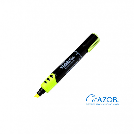 MARCADOR FLUORESCE VISION PLUS 12 PIEZAS VARIOS COLORES