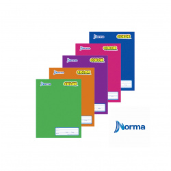 CUADERNO TAMAÑO PROFESIONAL COSIDO CUADROS GRANDES C7 581281 NORMA