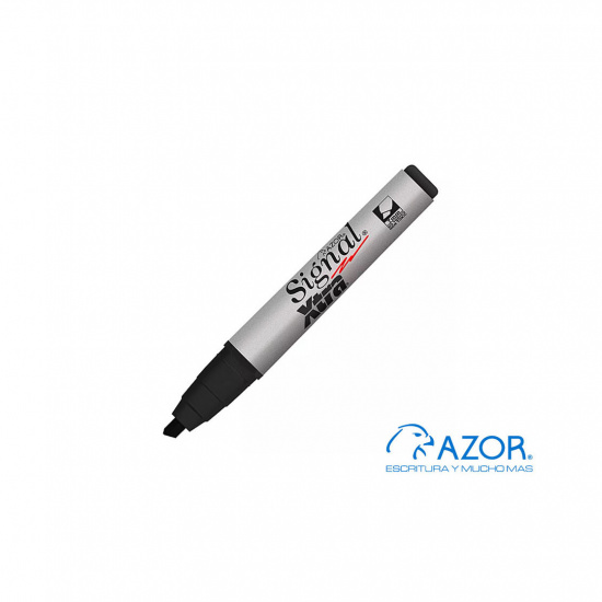 MARCADOR PERMANENTE SIGNAL XTRA AZUL,NEGRO O ROJO CON 12 PIEZAS AZOR