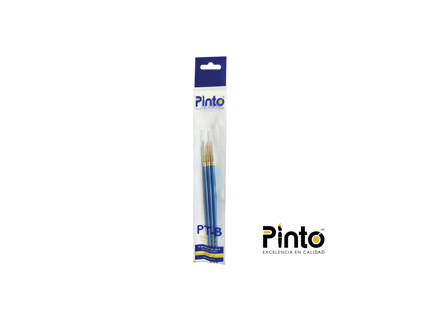 PINCELES TAKLON GOLD PT-B 3/0,2/0 PINTO