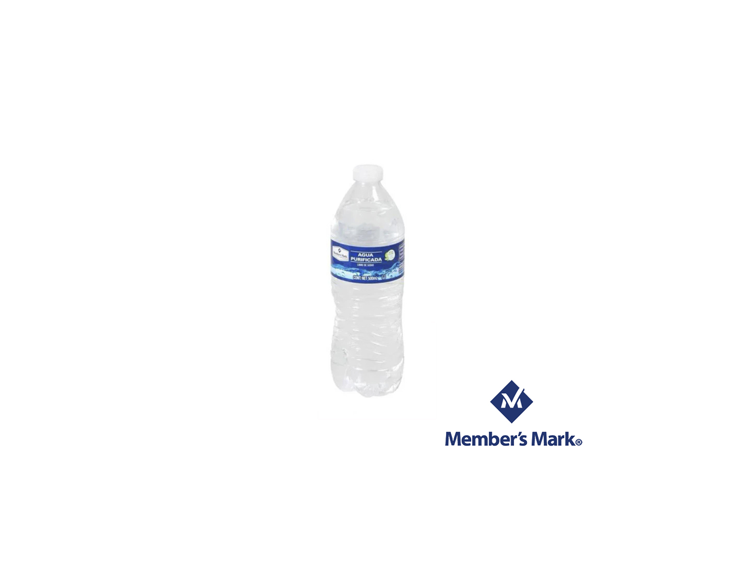 BOTELLA DE AGUA 500ML MEMBERS MARK