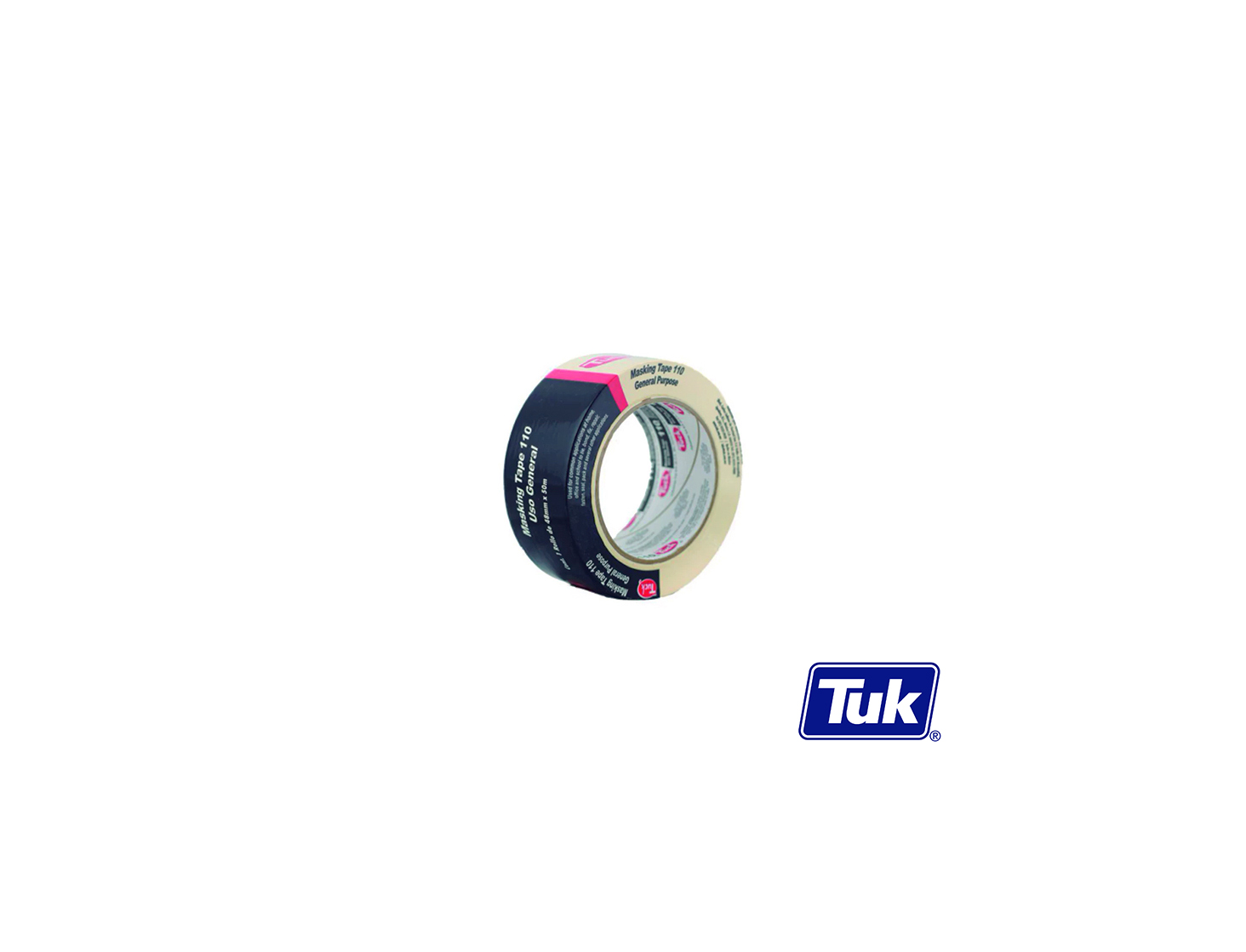 CINTA MASKING TAPE TUK 110 48MMX50M 