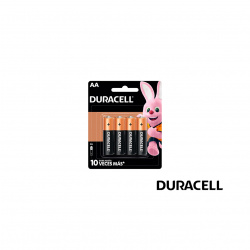 BATERIAS AA 4 PIEZAS DURACELL