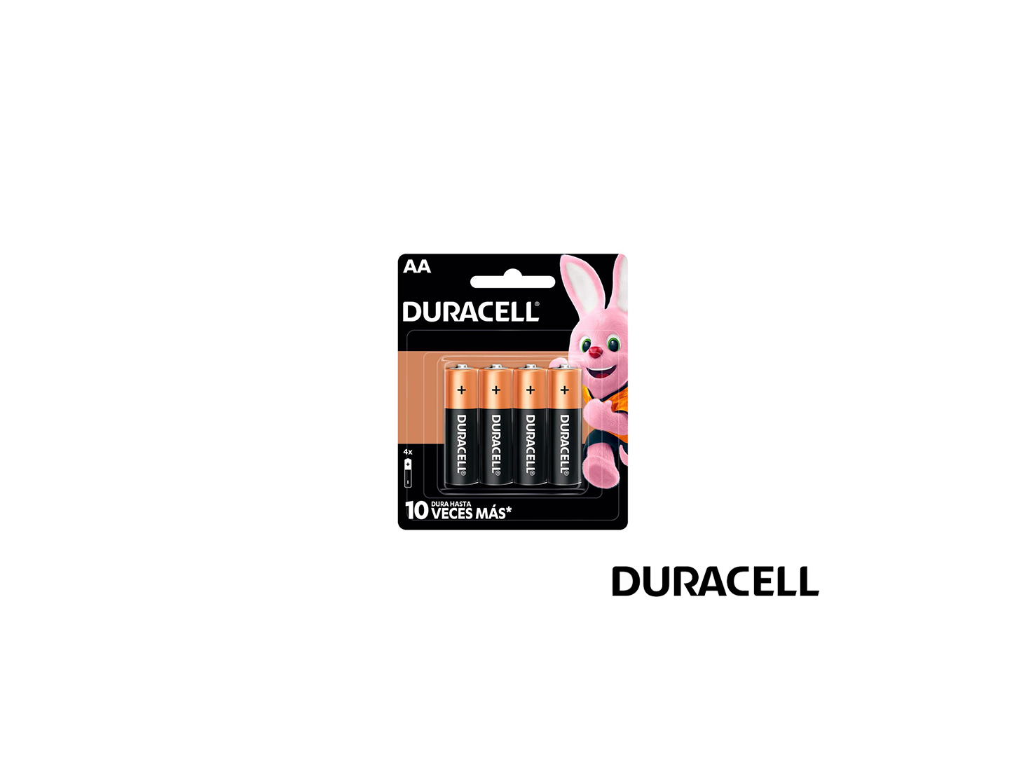 BATERIAS AA 4 PIEZAS DURACELL