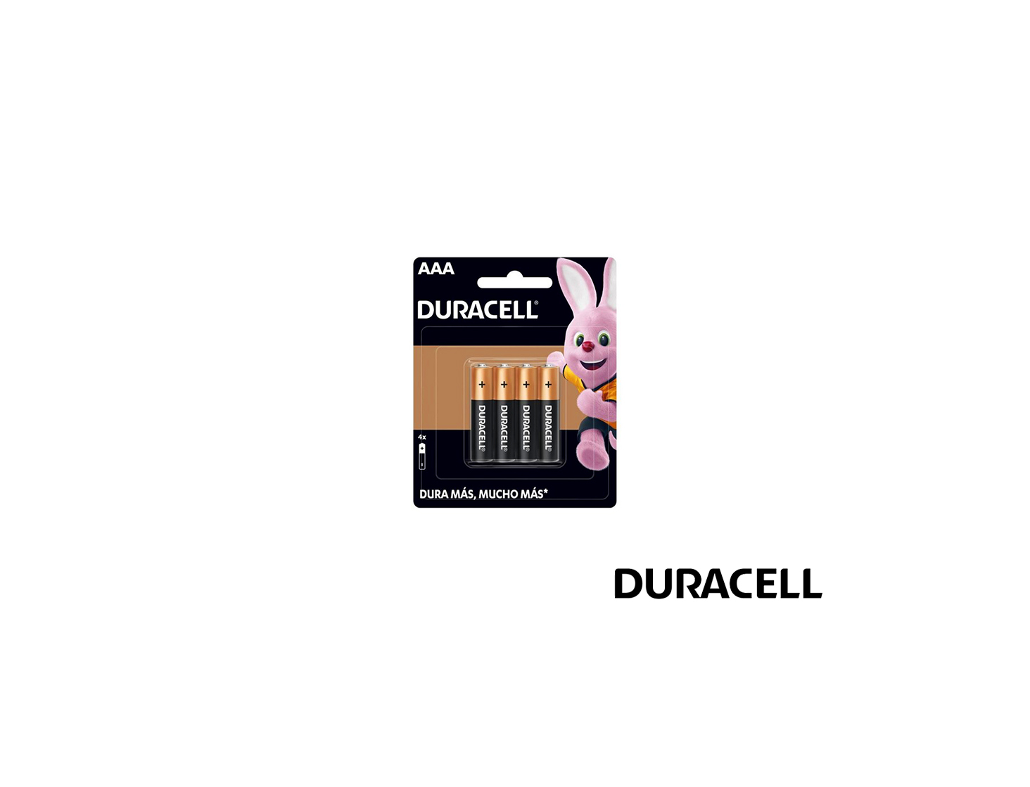 PILAS AAA 4 PIEZAS DURACELL