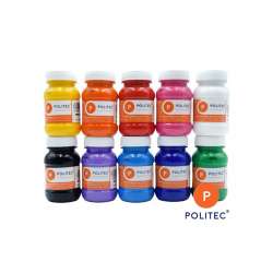 PINTURA ACRILICA 100 ML VARIOS COLORES POLITEC