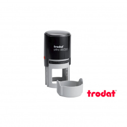 SELLO TRODAT 46050 REDONDO PLACA 50MM NEGRO