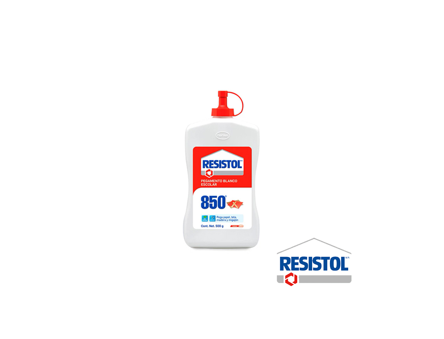PEGAMENTO BLANCO RESISTOL 850 BOTE 500GR