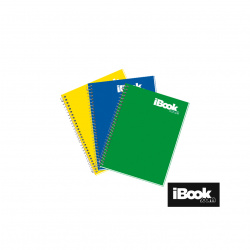 CUADERNO FORMA FRANCESA ESPIRAL IBOOK RAYAS 100H 
