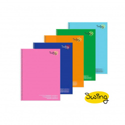 CUADERNO PROFESIONAL SWINGCOLOR CUADROS GRANDES C7 100H