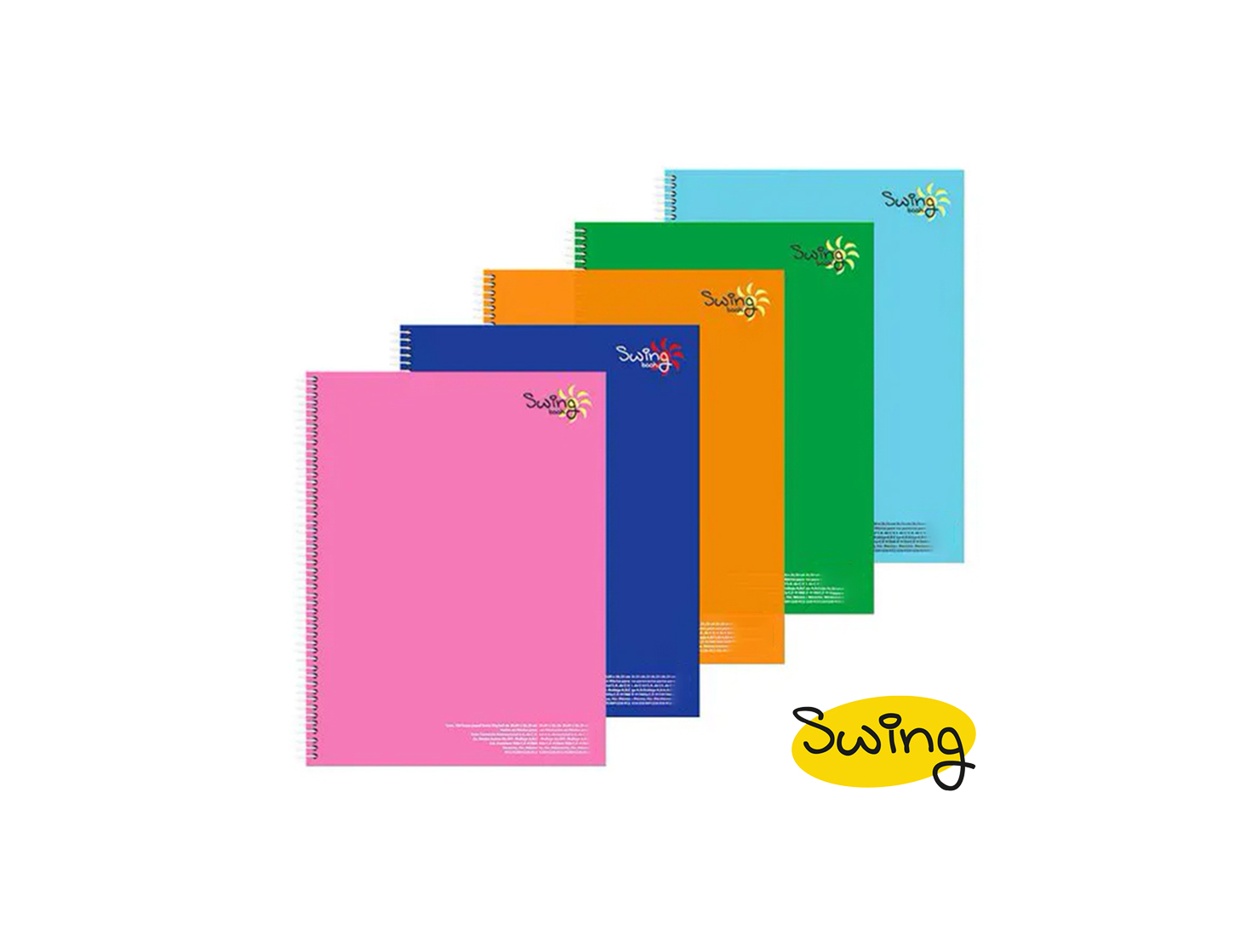 CUADERNO PROFESIONAL SWINGCOLOR RAYAS 100H