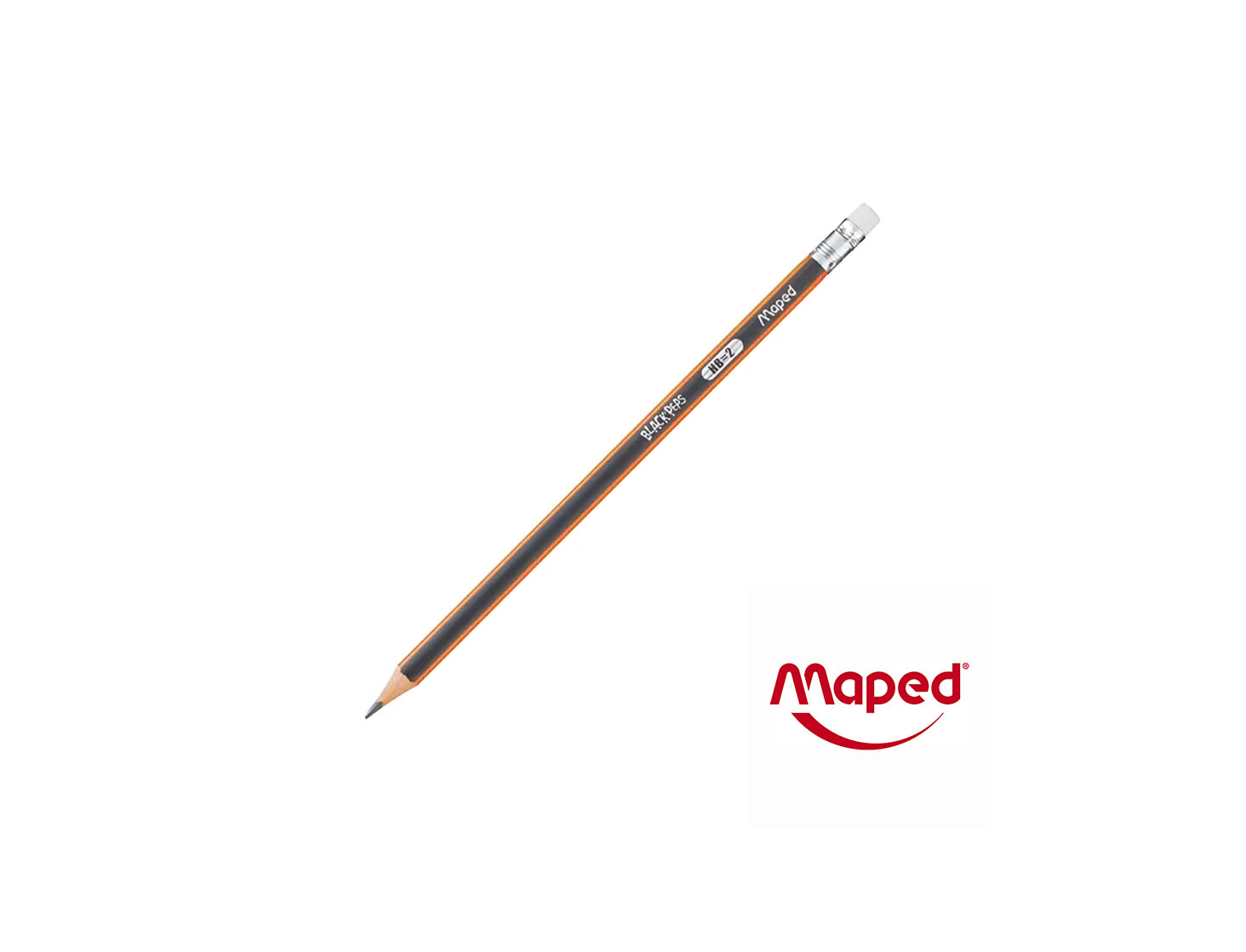 LAPIZ MAPED N&deg;2 TRINGULAR BLACKPEPS